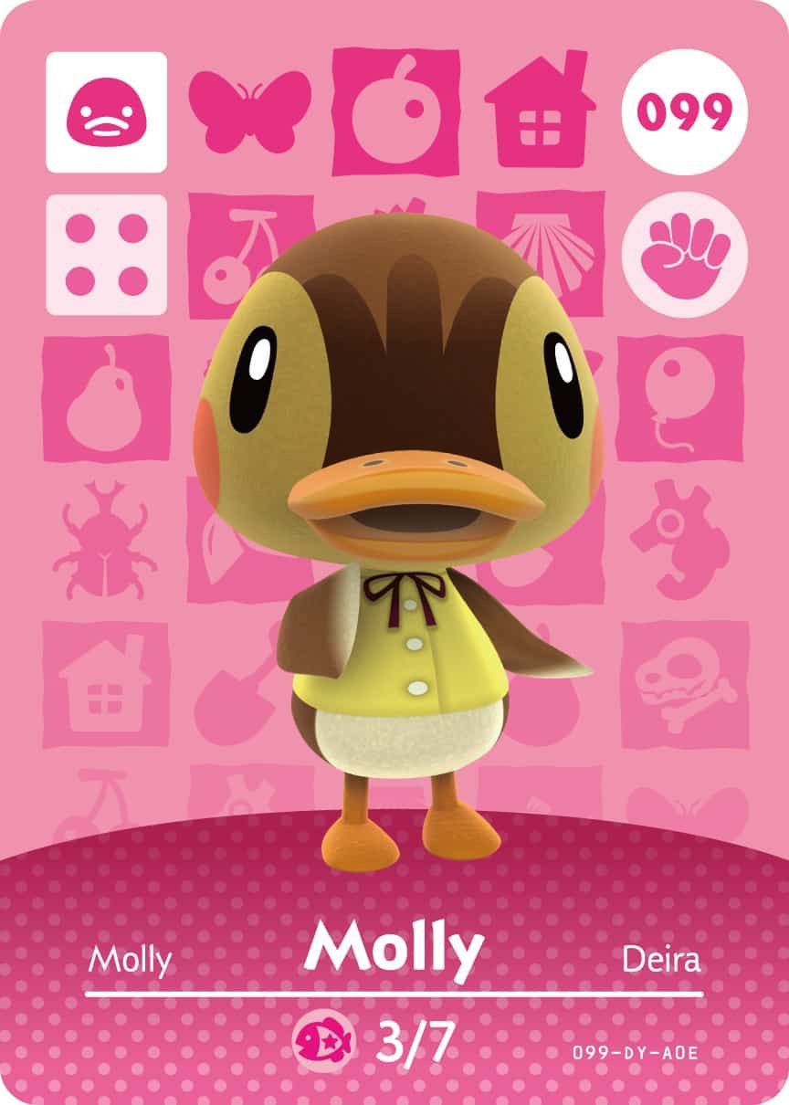 Animal Crossing Collection Karte: Monika / Molly