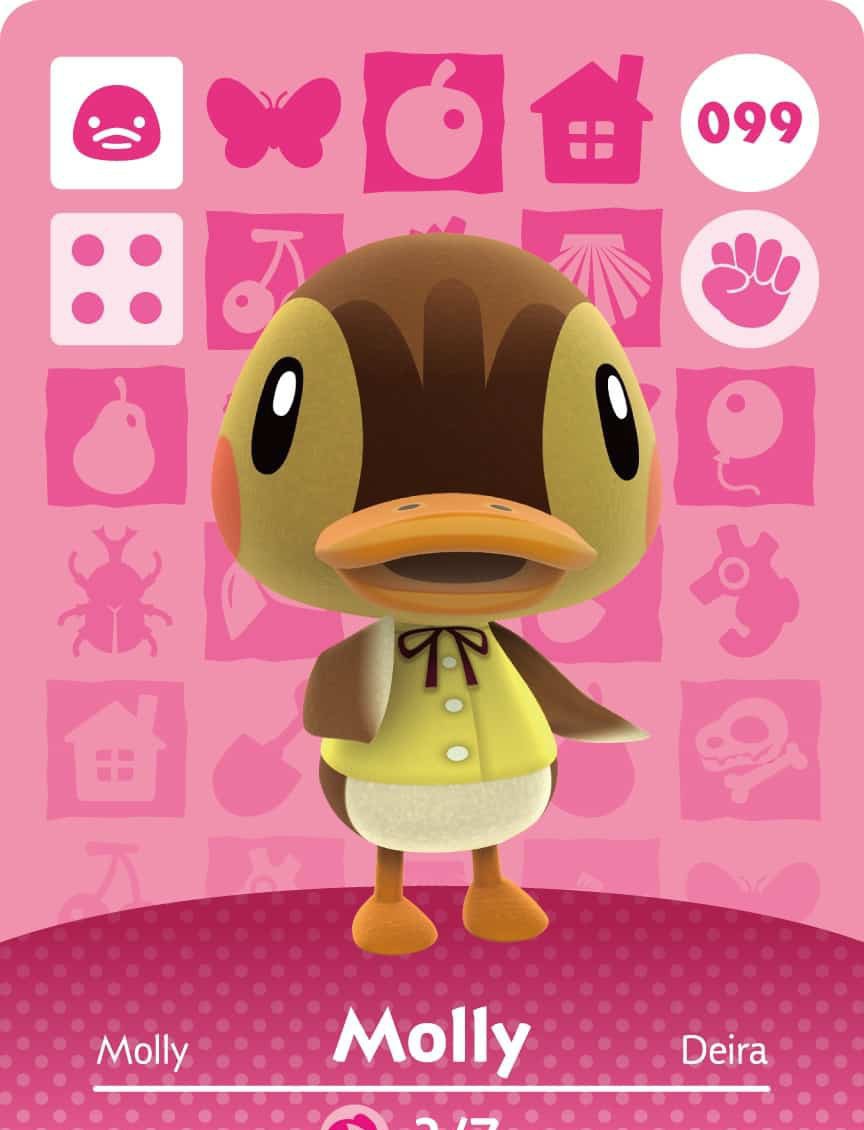 Animal Crossing Collection Karte: Monika / Molly