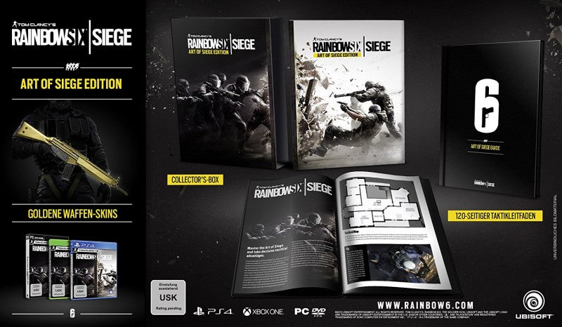 Rainbow Six: Siege Art of Siege (DE) — Collector's Edition