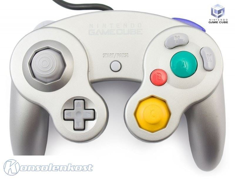 Original Nintendo Controller / Pad silber DOL-003
