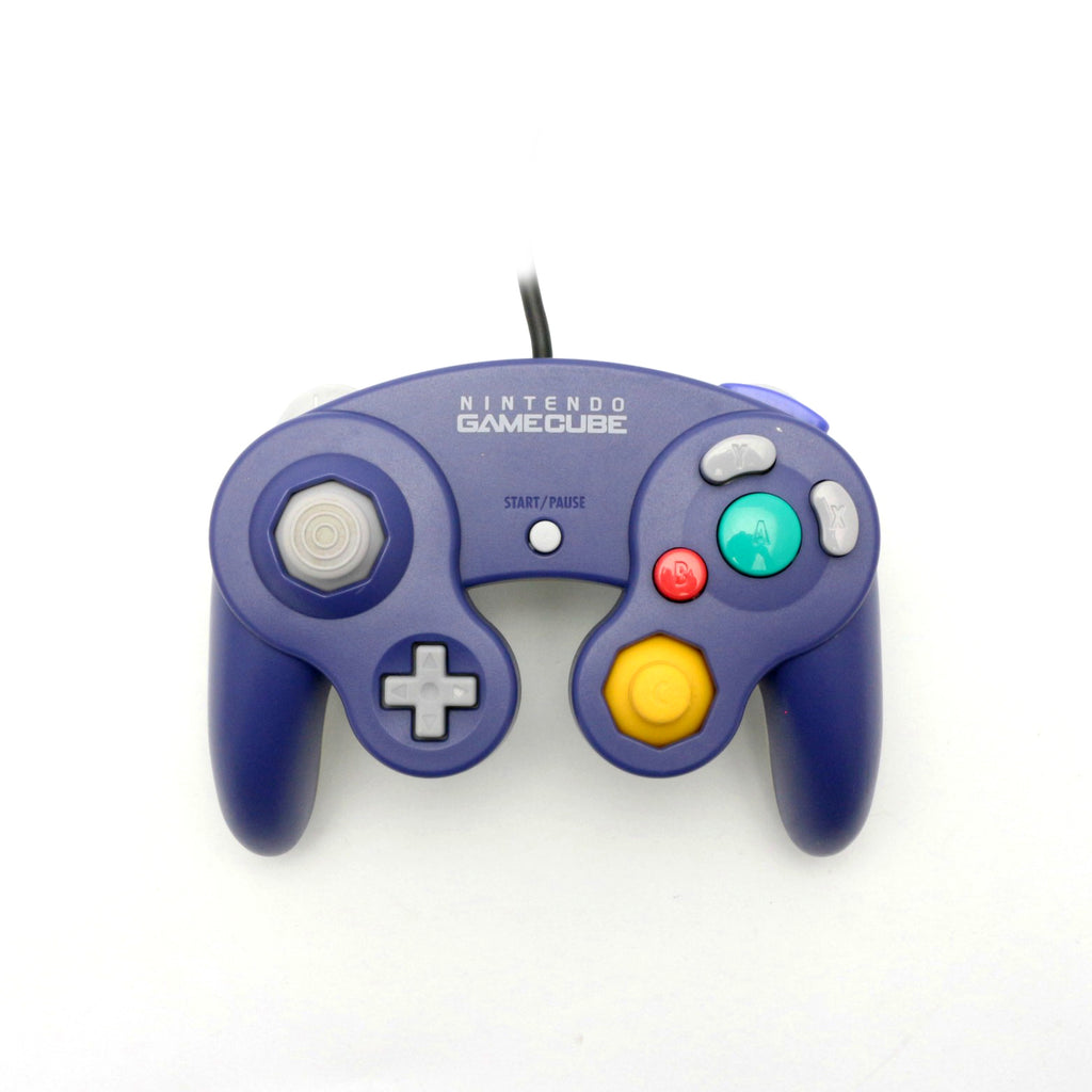 Original Nintendo Controller / Pad lila-transparent DOL-003