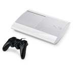 Konsole Super Slim 500GB weiß + Controller schwarz
