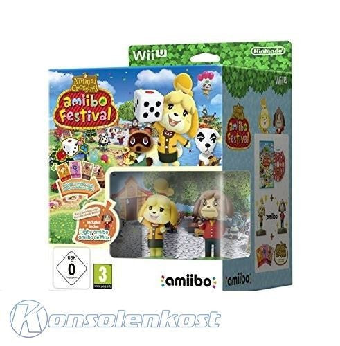 Animal Crossing: Amiibo Festival + 2 Figuren + 3 Karten (DE)