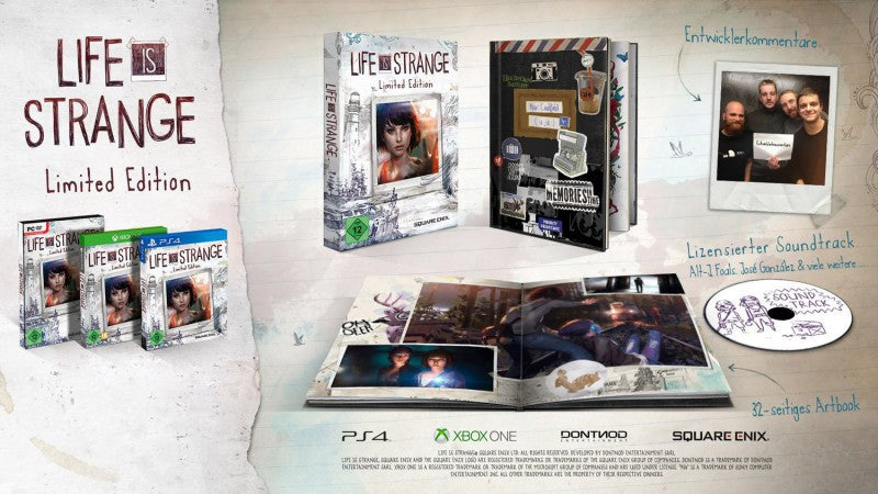 Life is Strange + Soundtrack + Artbook (DE) — Limited Edition