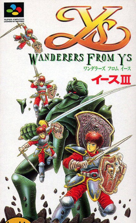 Ys III: Wanderers from Ys (JP)