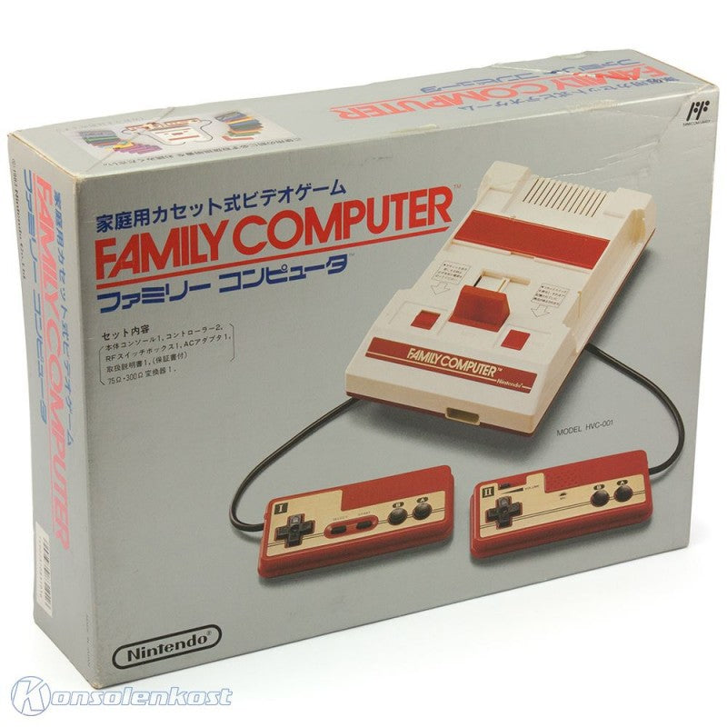 Konsole Family Computer + 2 Original Controller (JP)