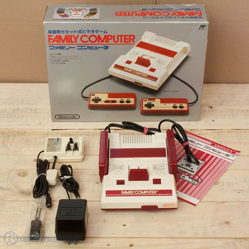 Konsole Family Computer + 2 Original Controller (JP)