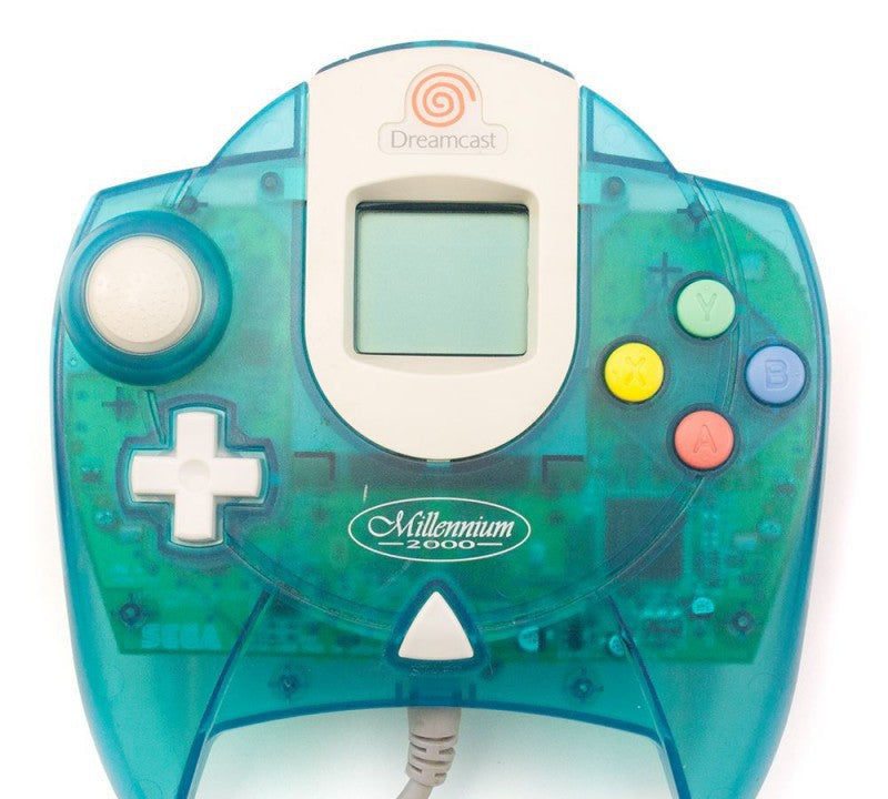 Original Controller blau-transp. + VMU Millenium 2000 Edition
