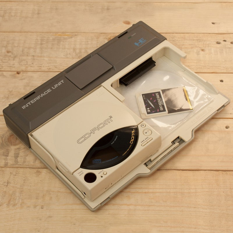 Konsole Add-On CD-Rom² + Cover + System Card + Zubehör (JP)