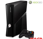 Konsole Slim 250GB glossy-schwarz + Original Controller + Zubehör