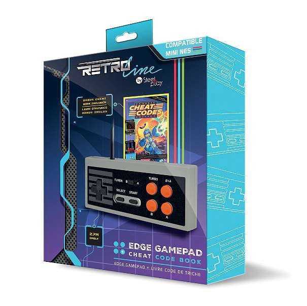 Mini Classic Controller + Cheat Code Buch [Steelplay]