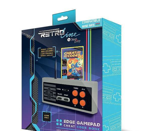 Mini Classic Controller + Cheat Code Buch [Steelplay]