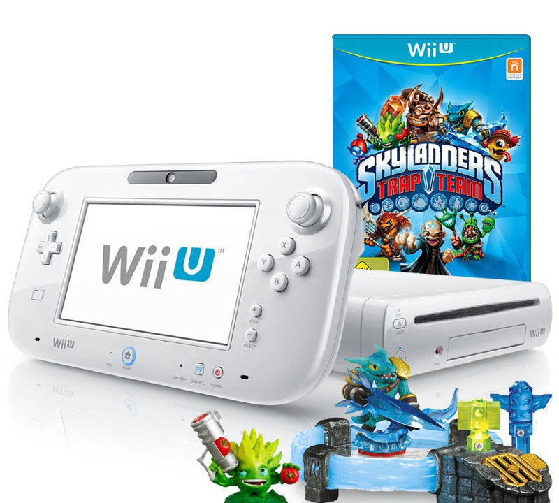 Konsole 8 GB weiß + Skylanders: Trap Team + Tablet + Zubehör