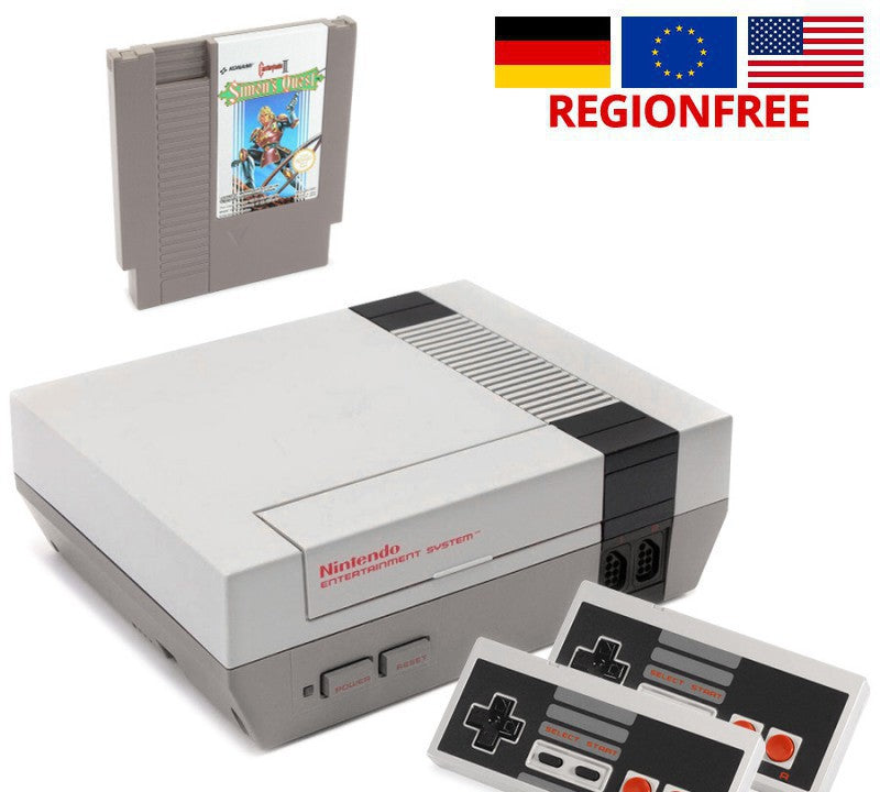 Konsole 60Hz + Castlevania II + 2 Controller