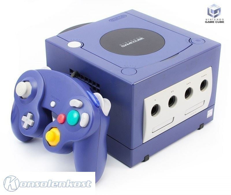 Konsole lila + Controller
