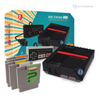 RetroN 1 HD Konsole + 2 Controller + 5 Spiele Schwarz [Hyperkin] [NEU & OVP)