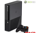 Konsole E 250GB schwarz + Original Controller + Zubehör