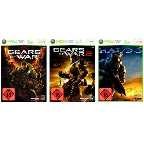 Halo 3 + Gears of War 1 & 2 (GB)