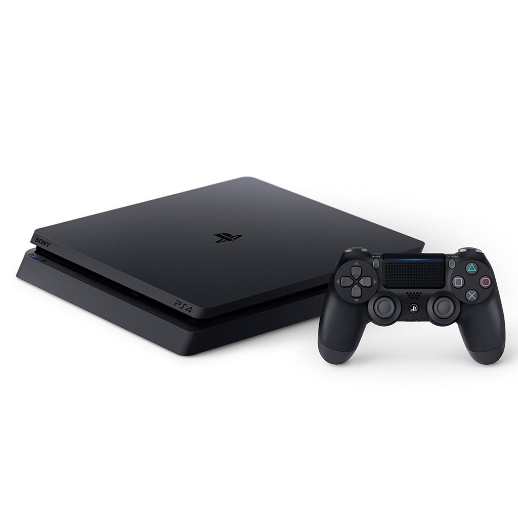 Konsole Slim 500GB schwarz + Original Controller