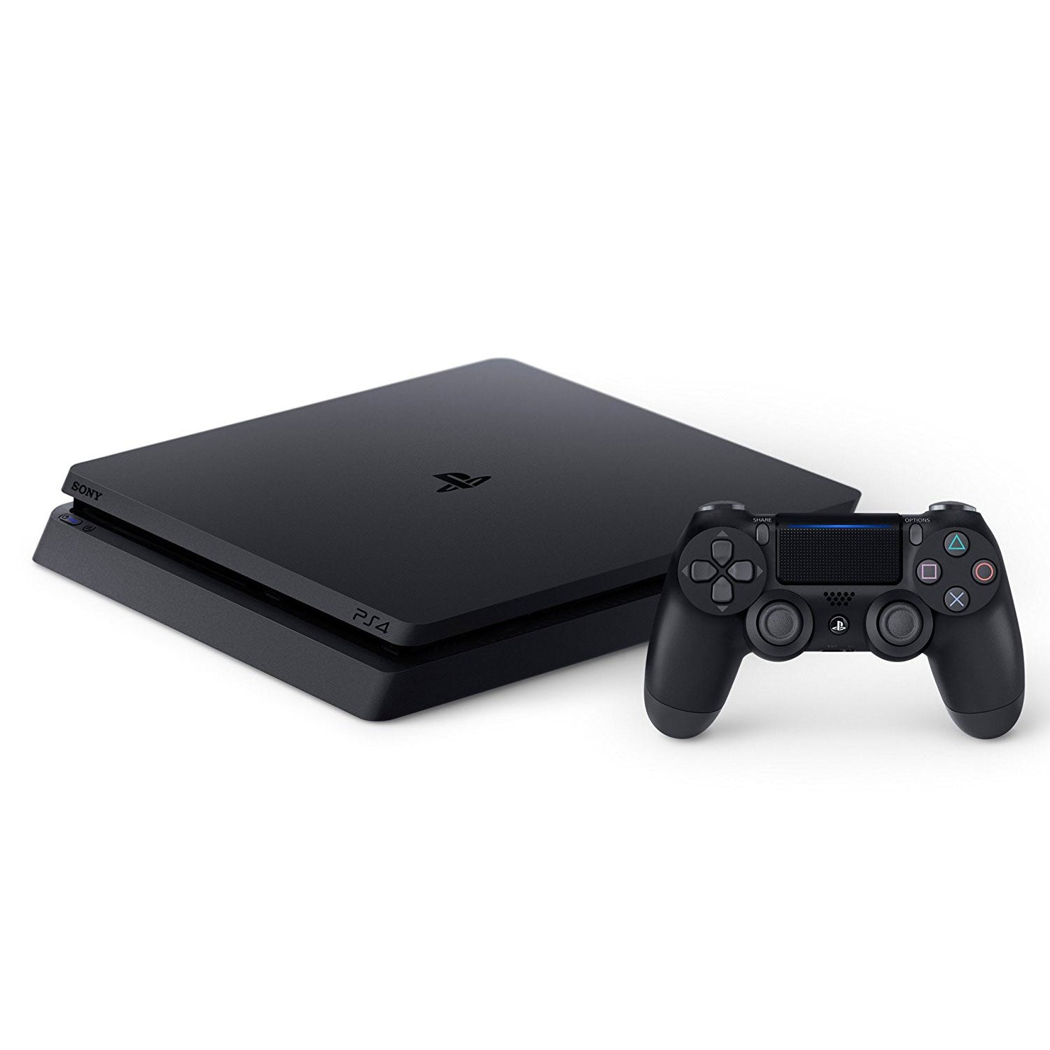 Konsole Slim 500GB schwarz + Original Controller