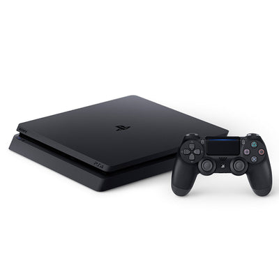 Konsole Slim 500GB schwarz + Original Controller