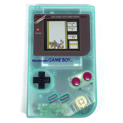 Konsole Classic DMG-01 türkis-transp. IPS V5 LCD Display Mod