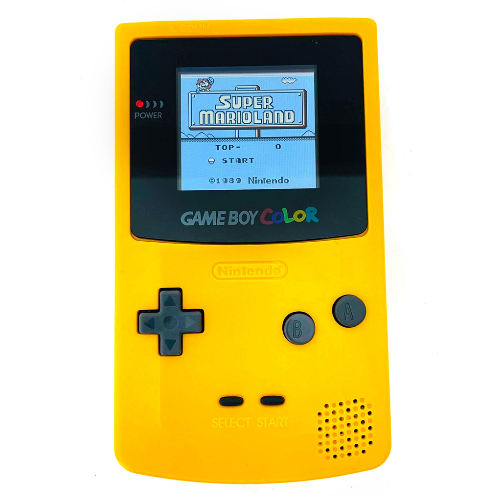Konsole gelb IPS LCD Display Mod