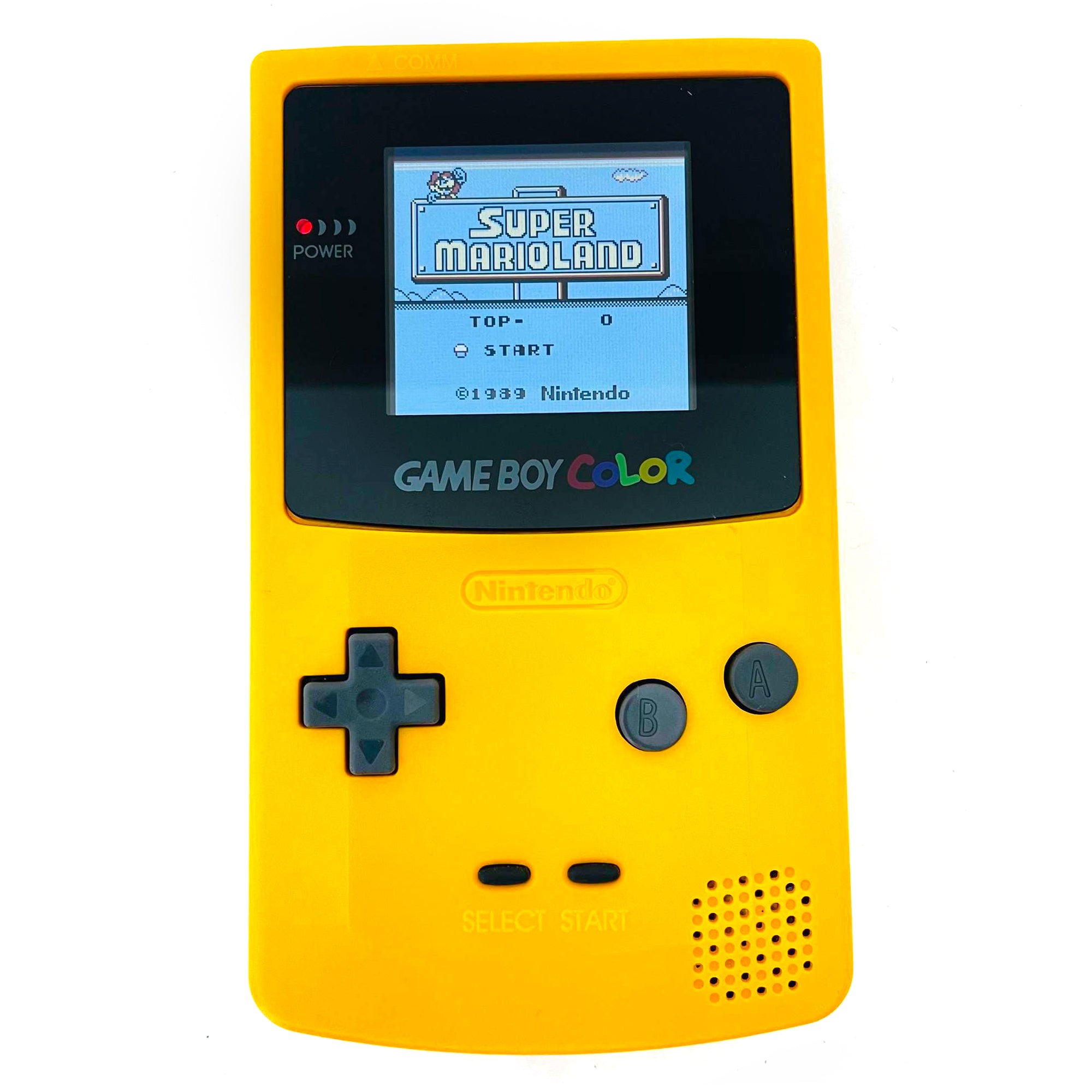 Konsole gelb IPS LCD Display Mod