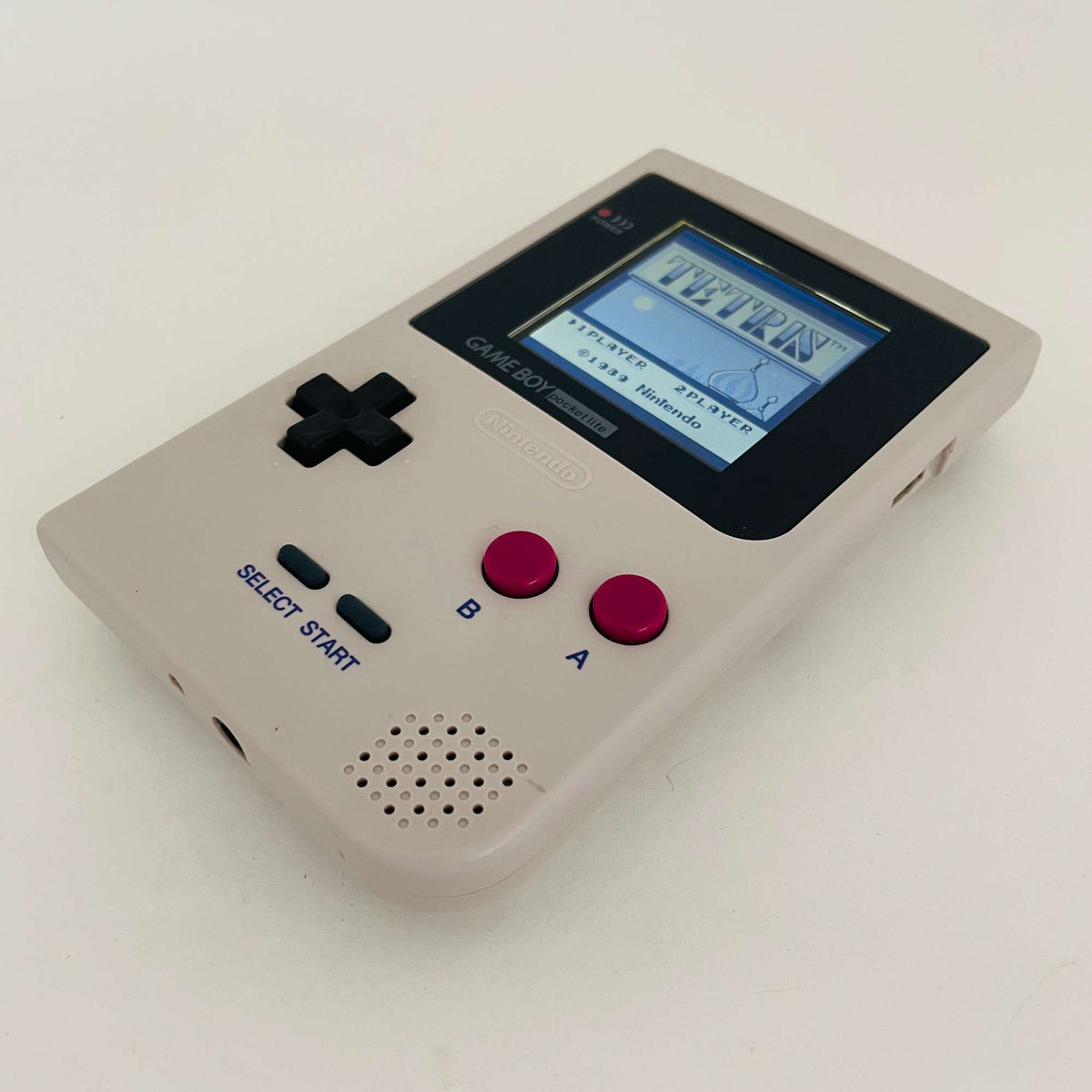 Konsole grau GameBoy Classic IPS LCD Display Mod — Limited Edition