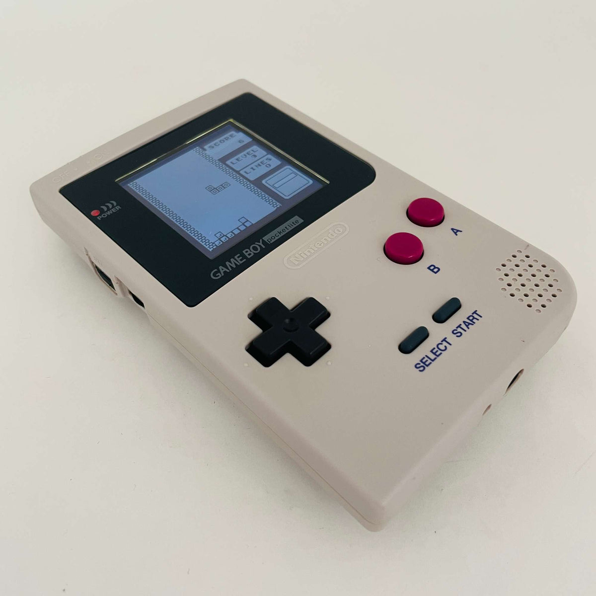 Konsole grau GameBoy Classic IPS LCD Display Mod — Limited Edition