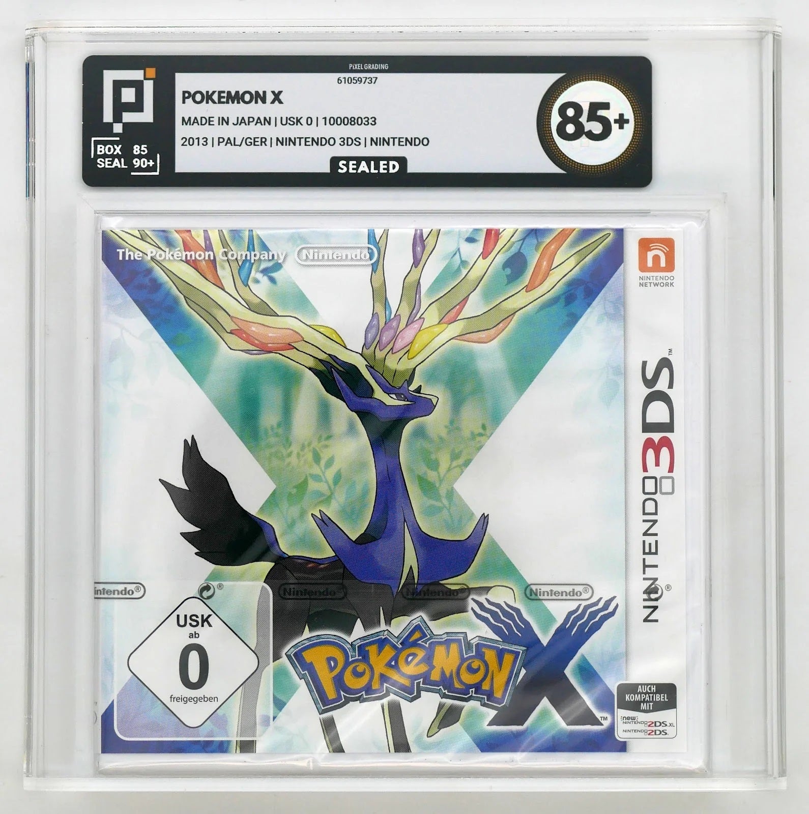 Pokémon X Pixel Grading SEALED 85+ 61059737 (DE) · Sammlerstück