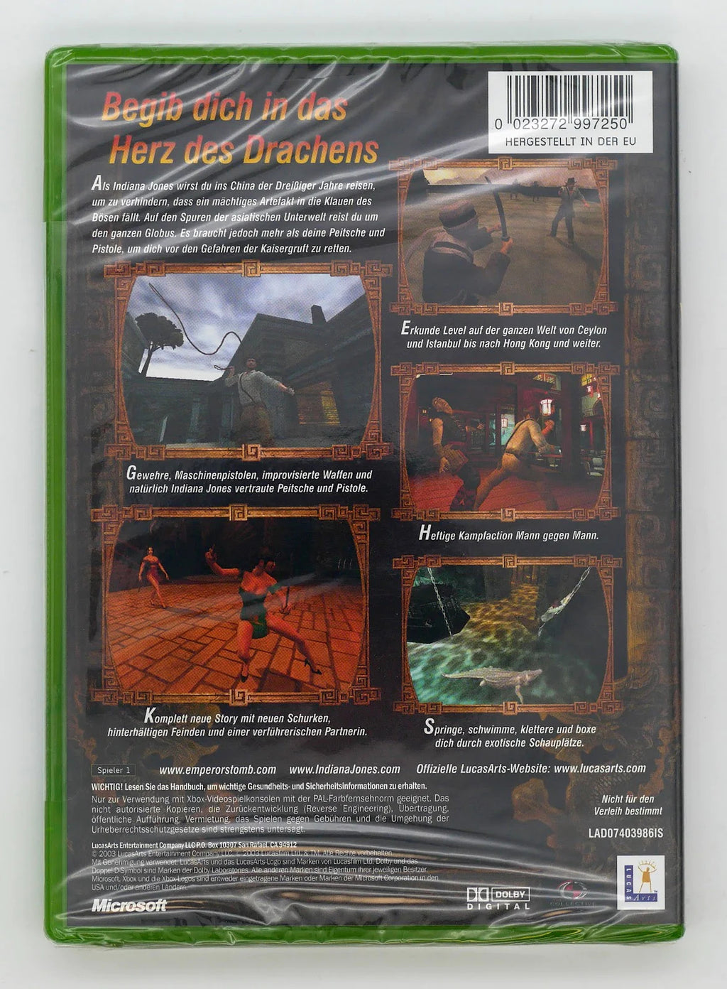 Indiana Jones und die Legende der Kaisergruft Pixel Grading SEALED 85+ (DE) · Sammlerstück
