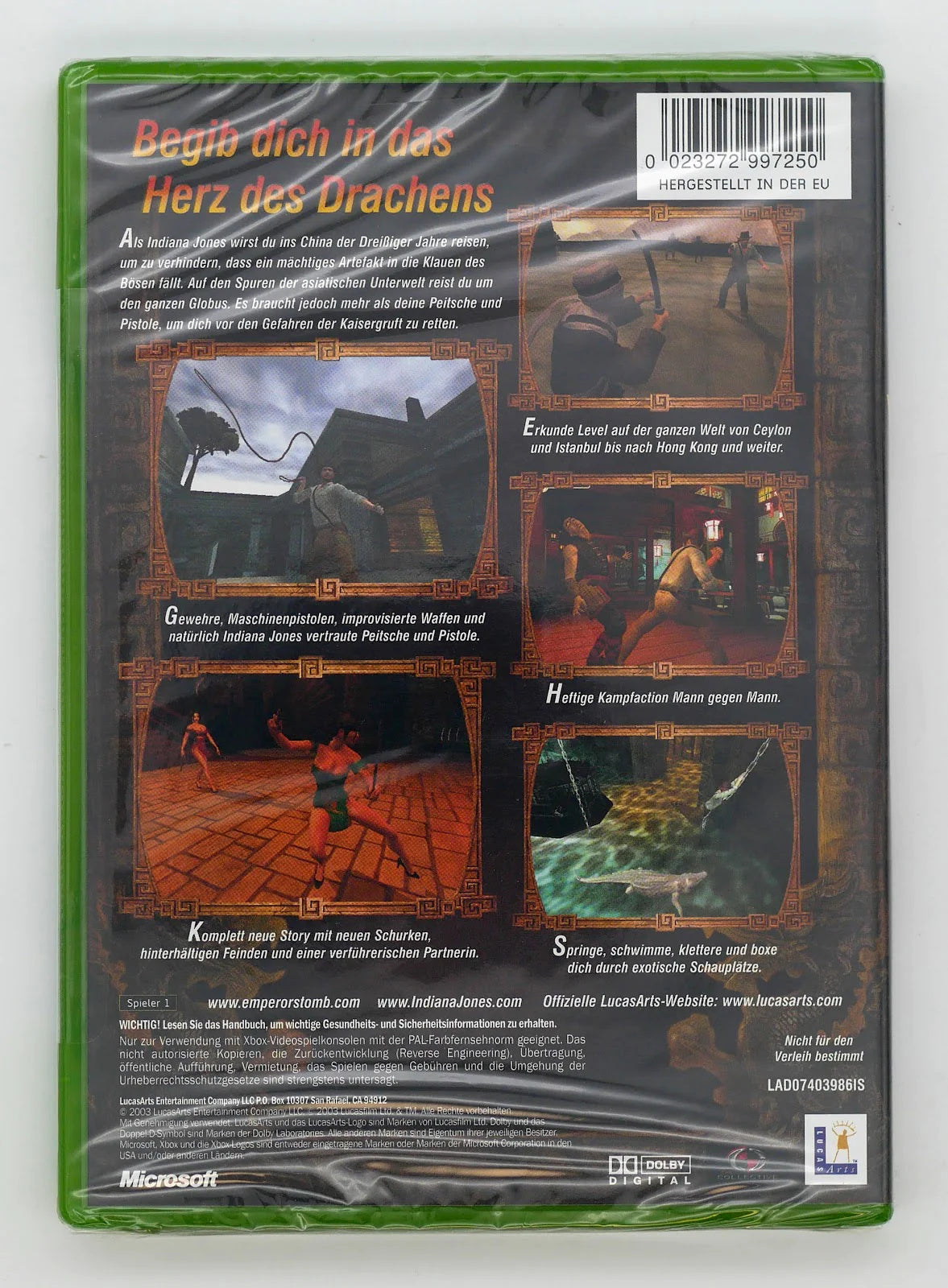 Indiana Jones und die Legende der Kaisergruft Pixel Grading SEALED 85+ (DE) · Sammlerstück