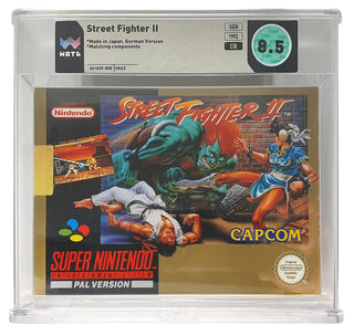 Street Fighter 2 WATA Grading CIB 8.5 (DE) · Sammlerstück