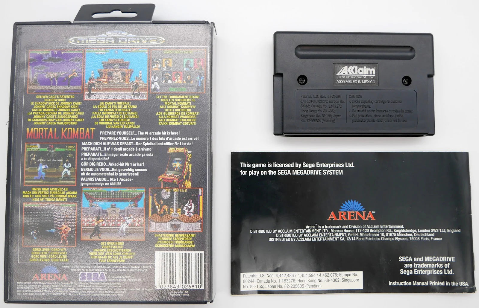 Mortal Kombat Pixel Grading CIB 75+ 56605037 · Sammlerstück
