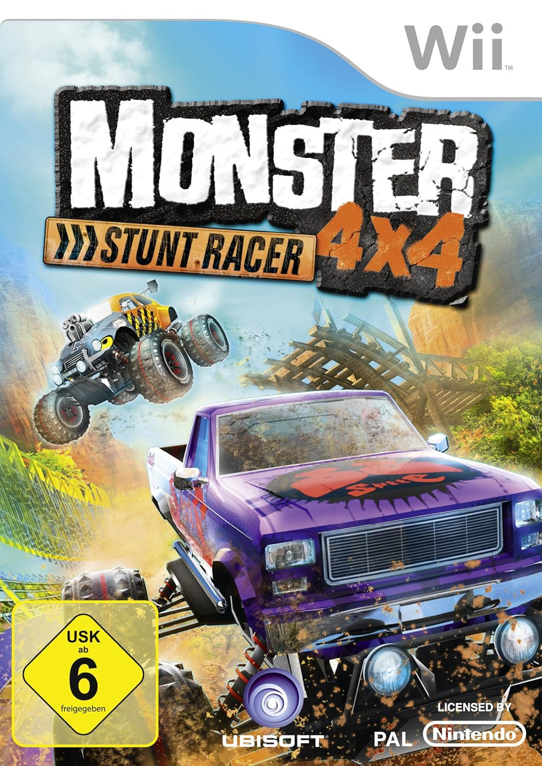 Monster 4x4: Stunt Racer + Lenkrad (DE)