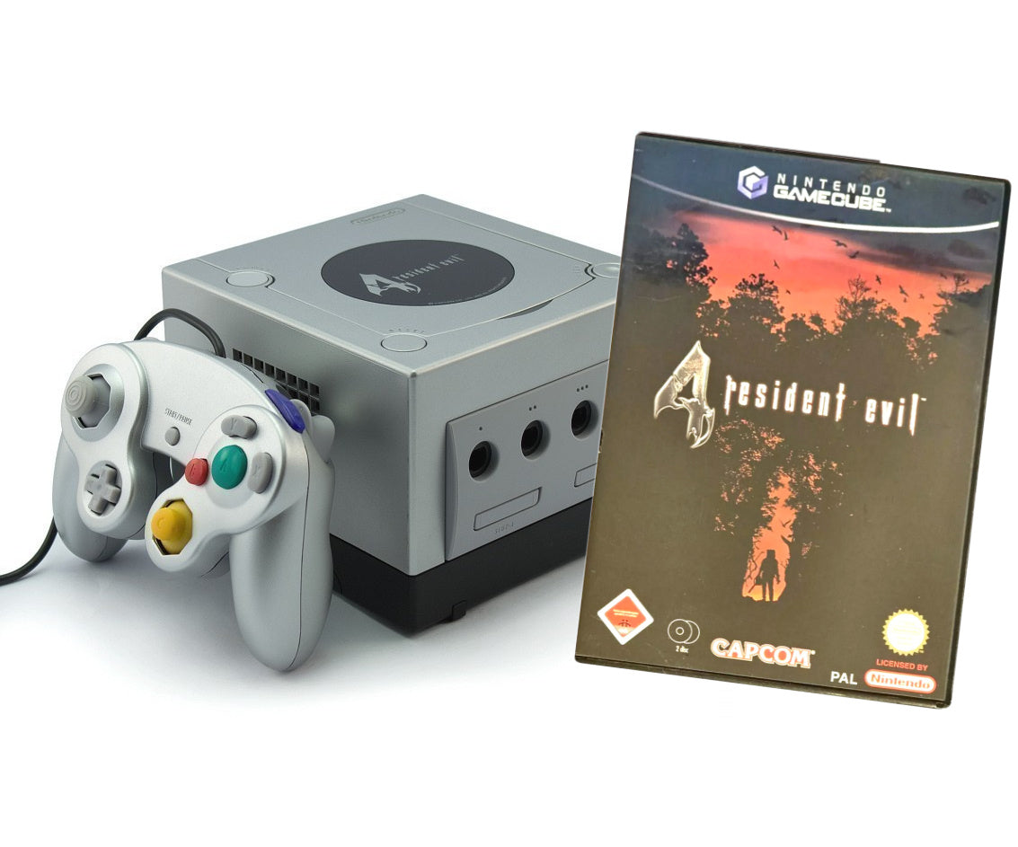 Konsole Resident Evil 4 Pak + Spiel + Original RE4 Controller — Limited Edition