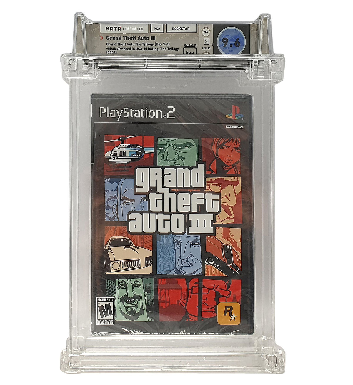 Grand Theft Auto III / GTA 3 WATA Grading SEALED 9.6 (US) · Sammlerstück