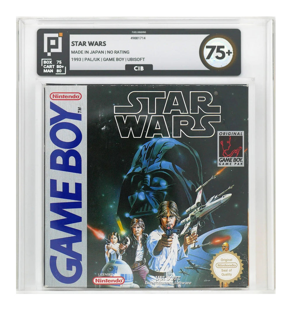 Star Wars Pixel Grading CIB 75+ (GB) · Sammlerstück