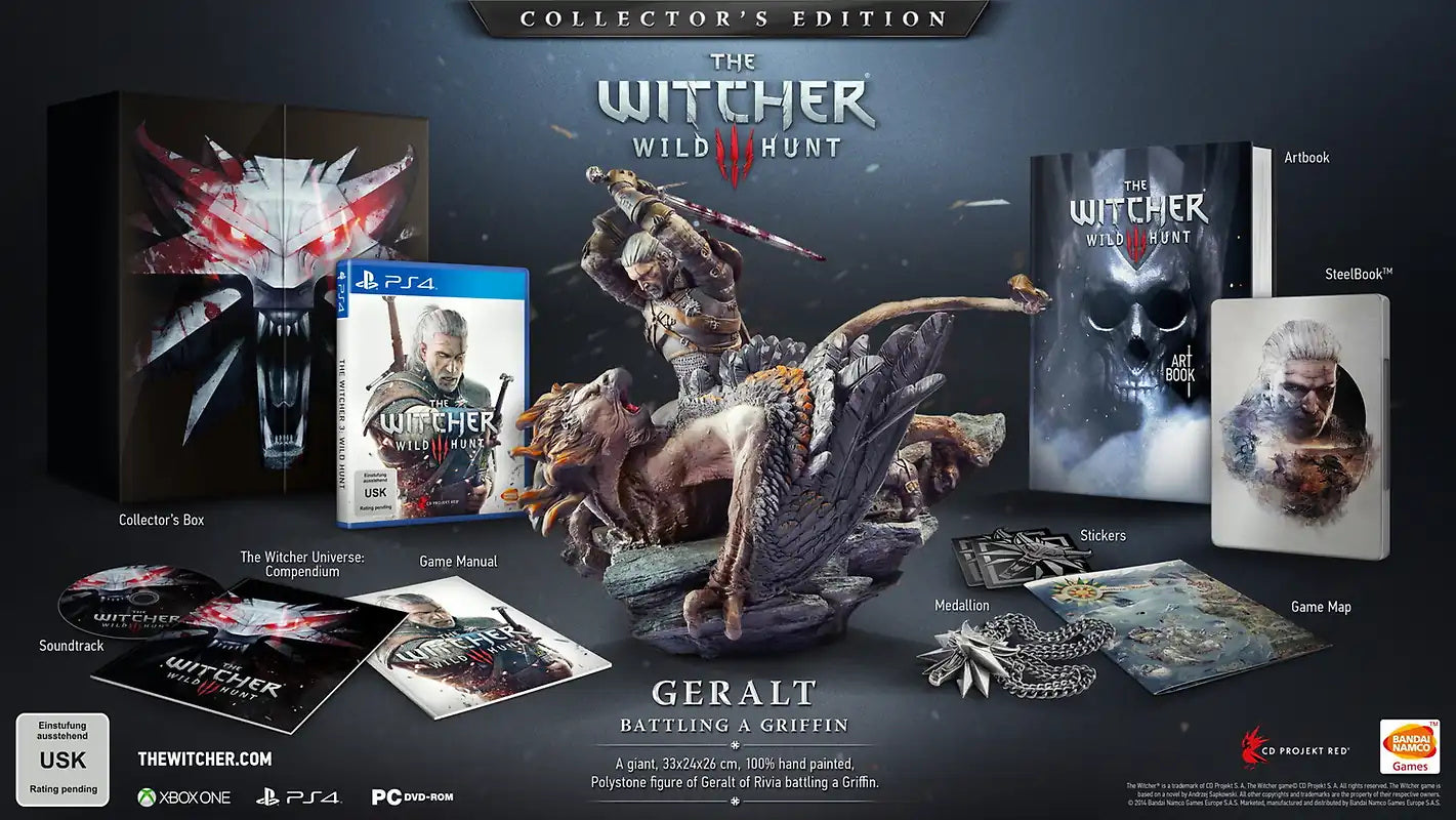 The Witcher 3: Wild Hunt Collector's Edition (DE) — Big Box