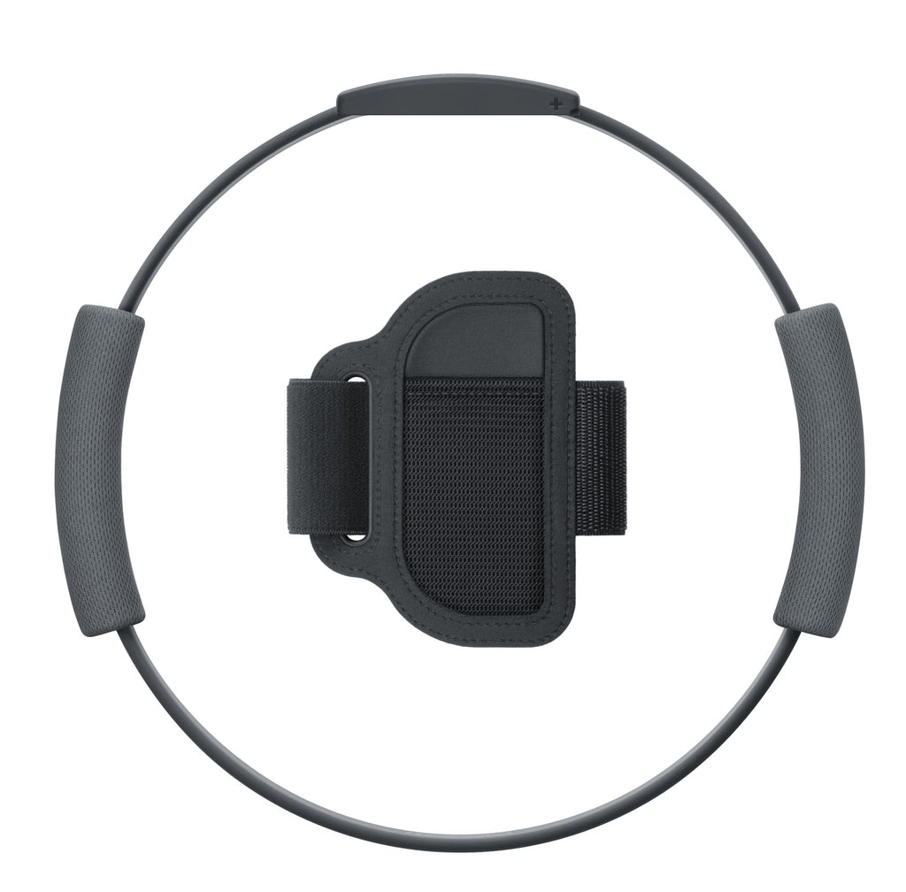 Konsole Neon-Blau/Neon-Rot + Dock + Ring Fit Adventure