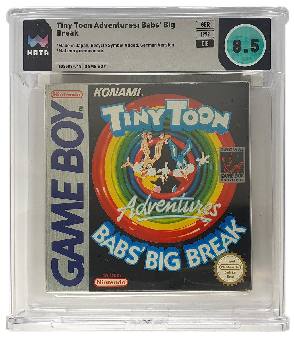 Tiny Toon Adventures: Babs' Big Break WATA Grading CIB 8.5 (DE) · Sammlerstück