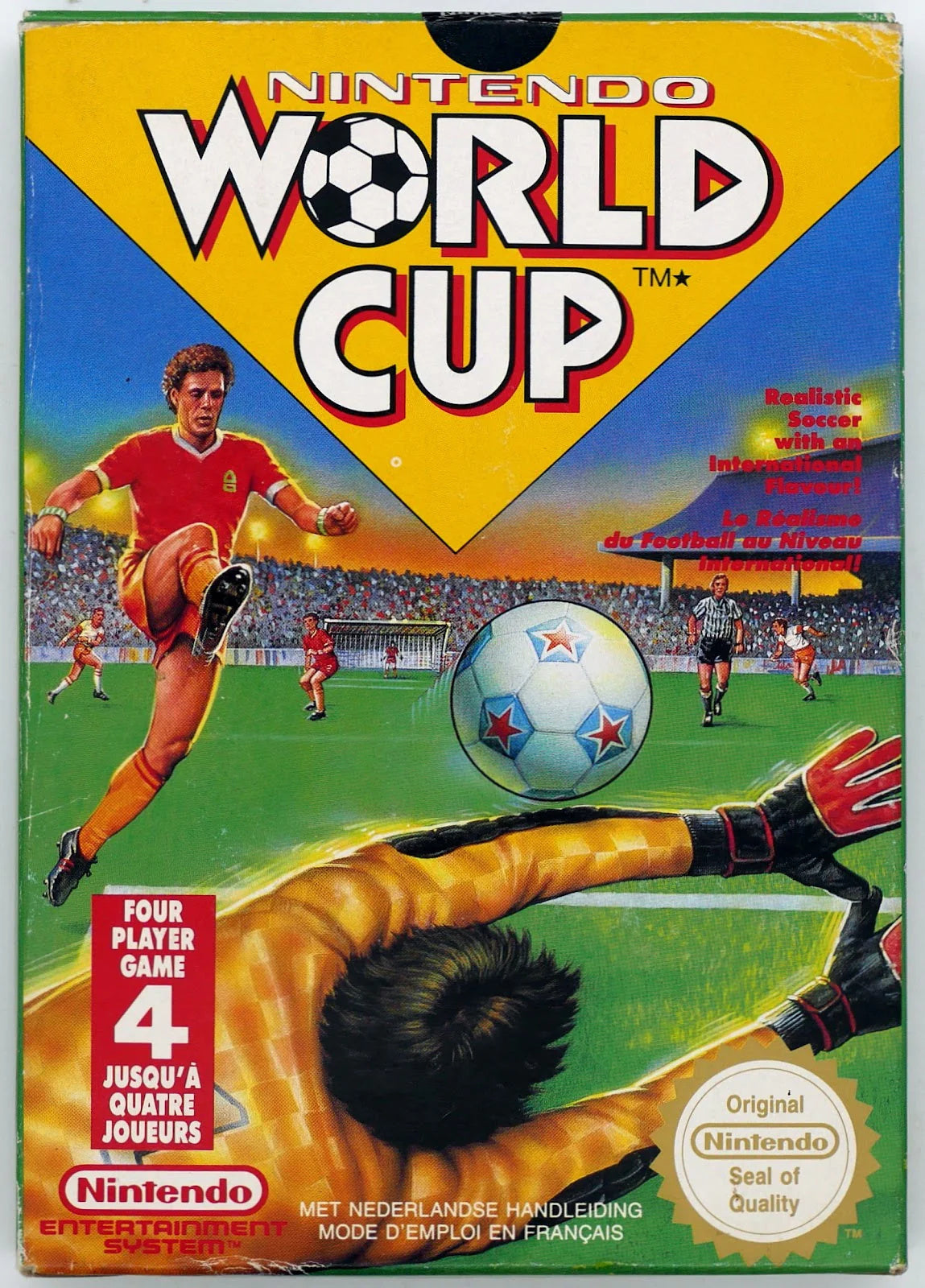 Nintendo World Cup Pixel Grading CIB 75 · Sammlerstück
