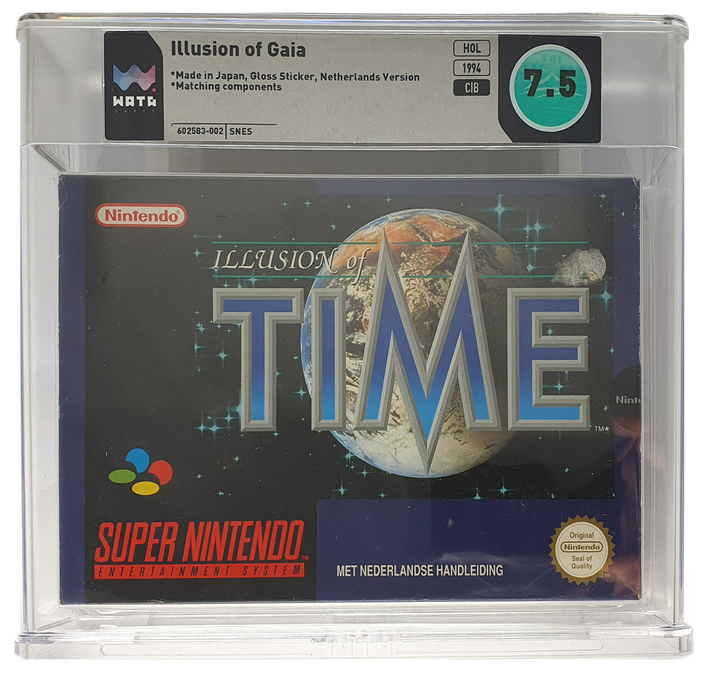 Illusion of Time WATA Grading CIB 7.5 (NL) · Sammlerstück