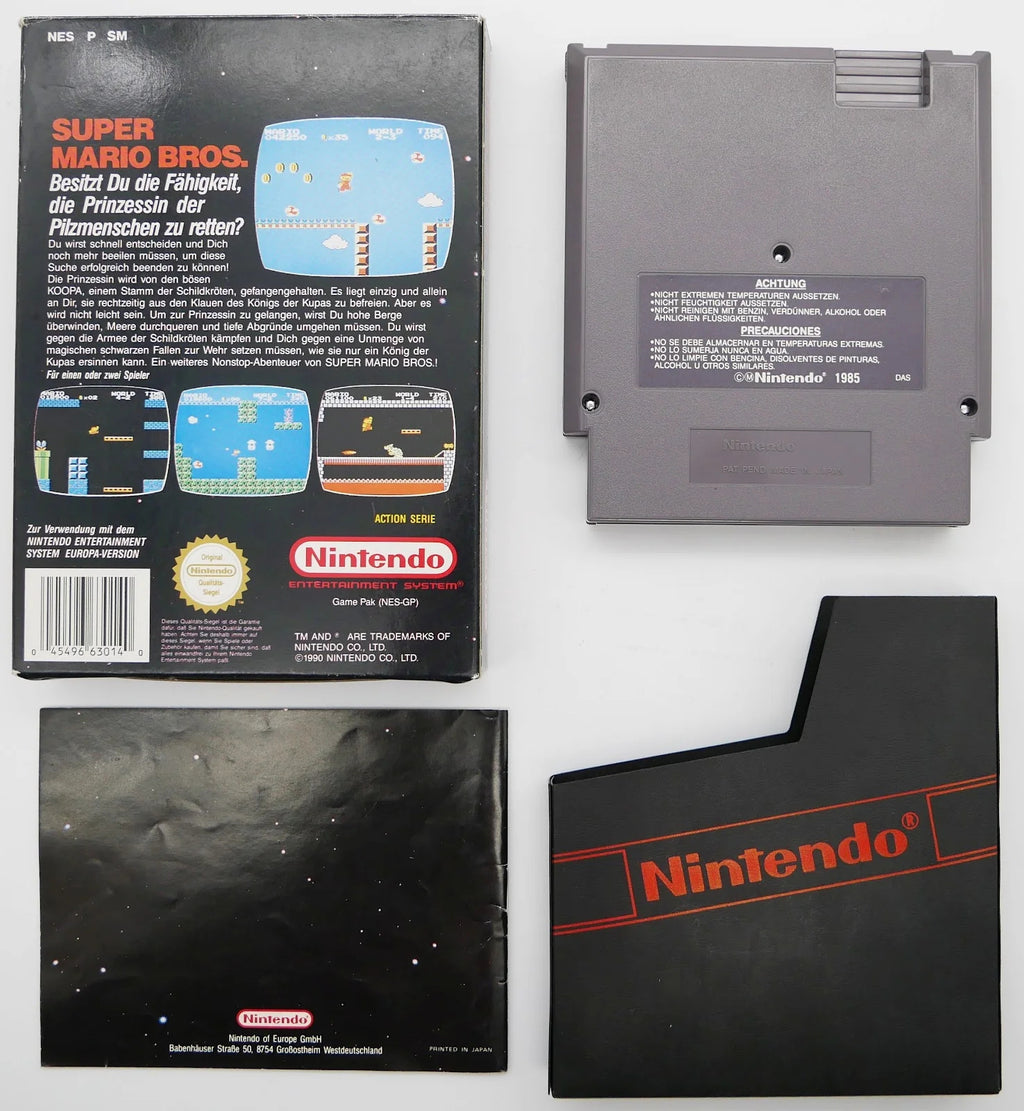 Super Mario Bros. 1 Pixel Grading CIB 80 (DE) · Sammlerstück