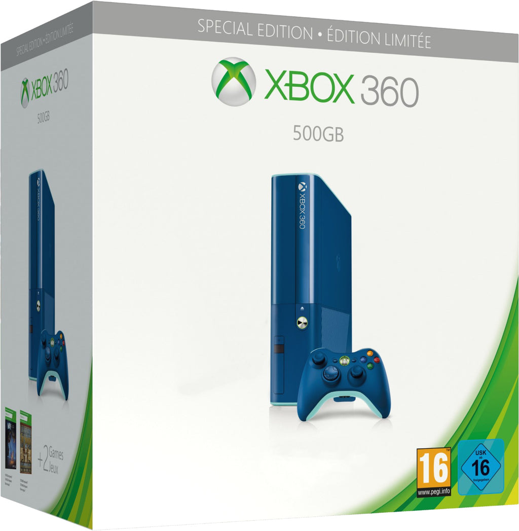 Konsole E 500GB + Original Controller + Zubehör
