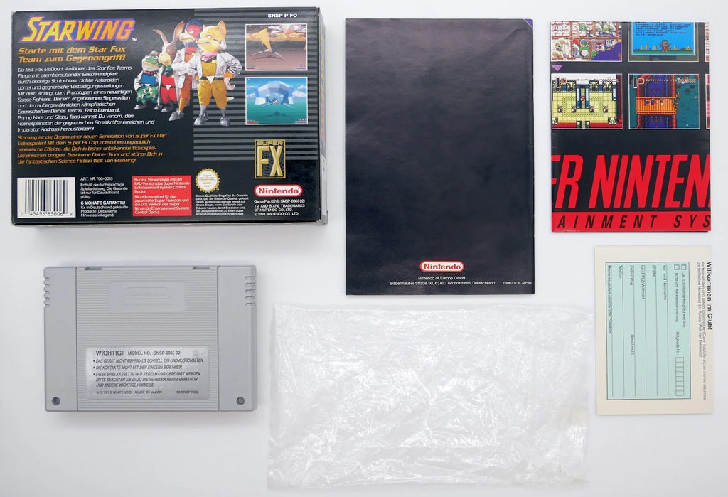 Starwing Pixel Grading CIB 80+ (DE) · Sammlerstück
