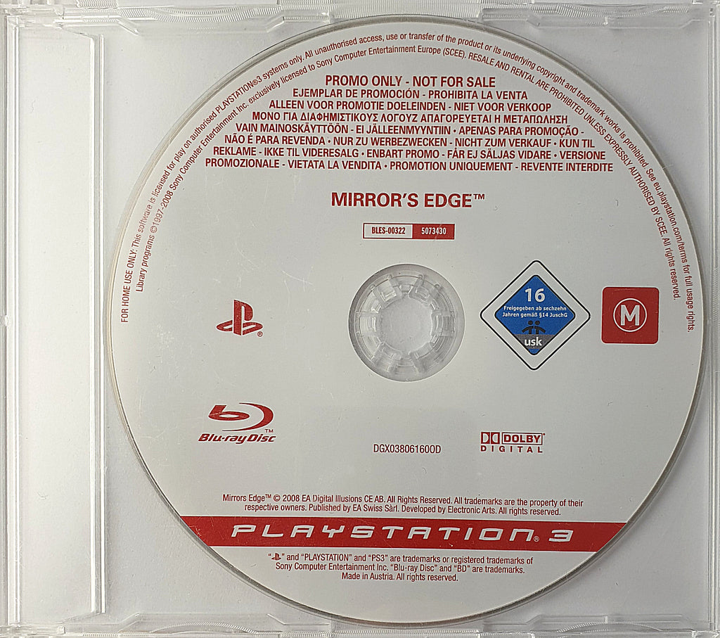 Mirror's Edge [Promo] (DE)