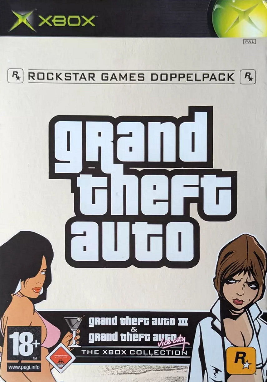 Grand Theft Auto Doppelpack: GTA III & Vice City Xbox Collection (DE)