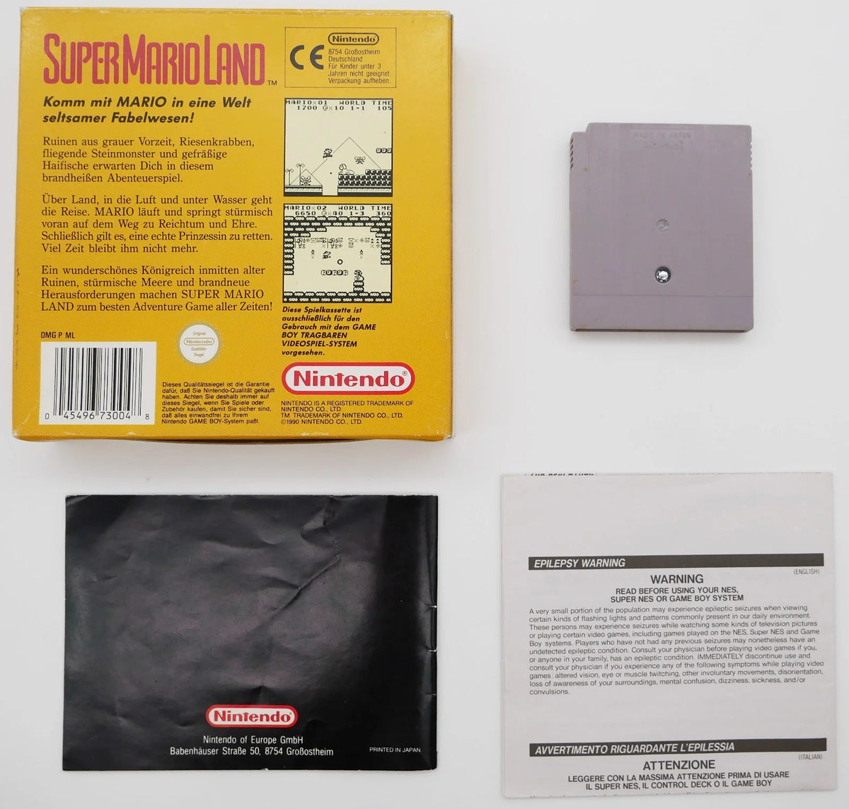 Super Mario Land 1 Pixel Grading CIB 75 (DE) · Sammlerstück